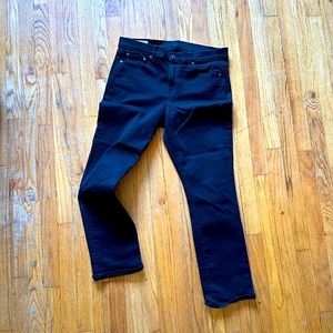 Gap Classic Straight Mid Rise, Black, 14R